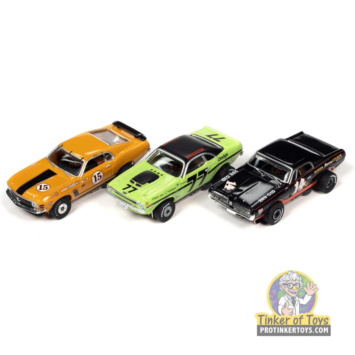 SC357 - Trans Am Racers - Thunderjet - Release 30 HO Slot Cars