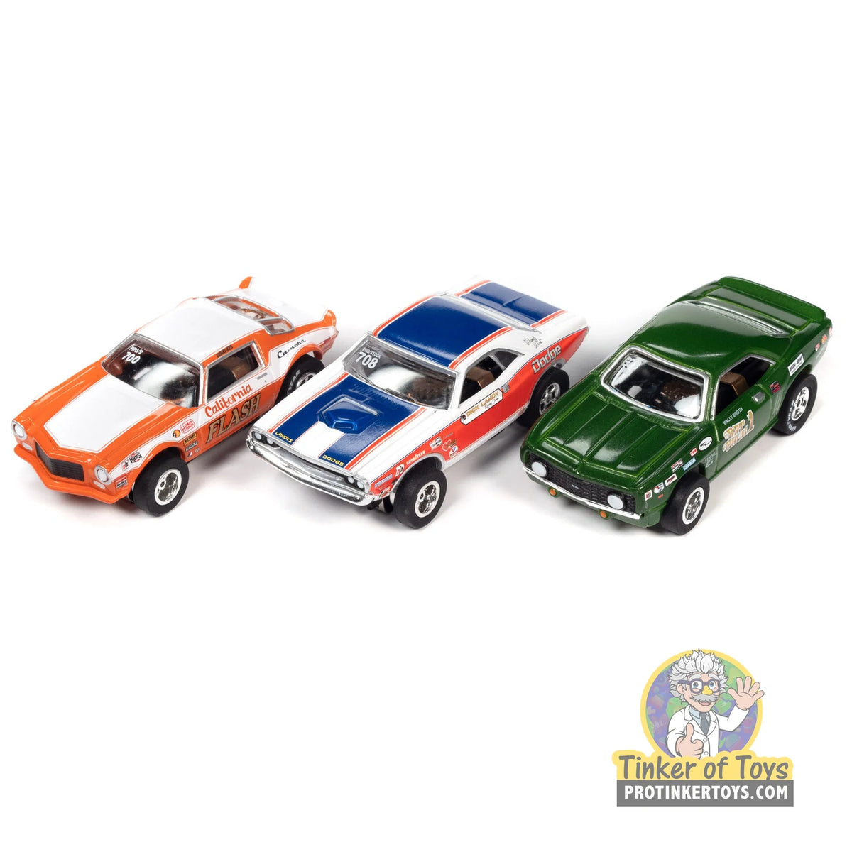 SC361 Legends of the Quarter Mile X-Traction HO Slot Cars