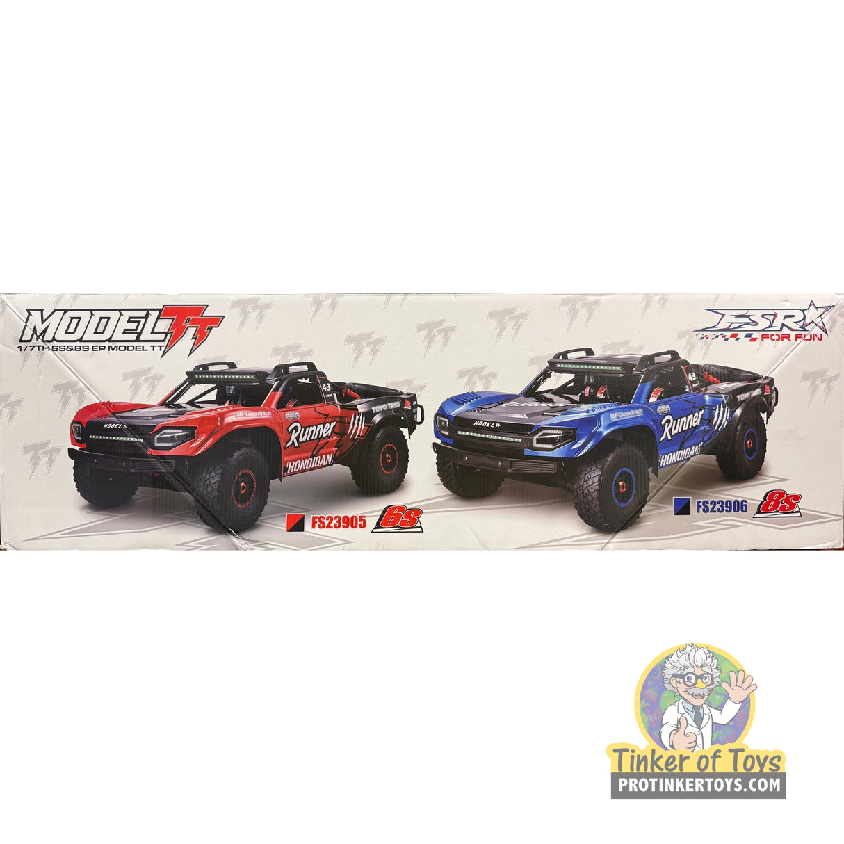 1/7 Scale 8S Runner Brushless Short Course Truck (Blue) | FSR25105 | FS Racing