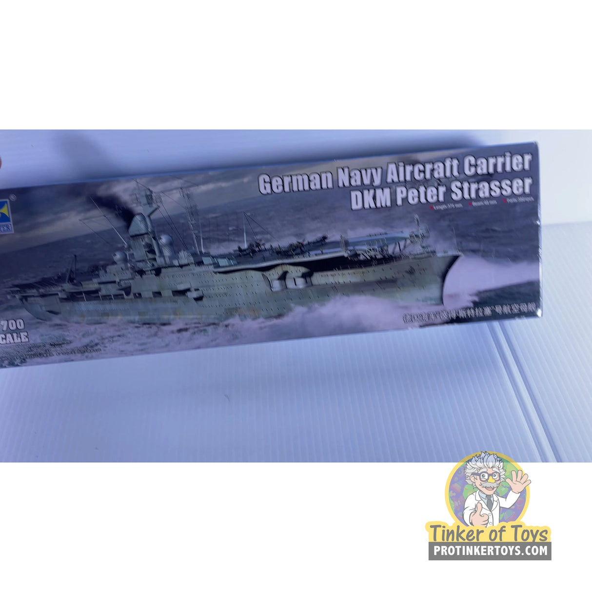 German Navy Aircraft Carrier DKM Peter Strasser 1:700 | PENDING-1692001-07031158-C032 | Trumpeter