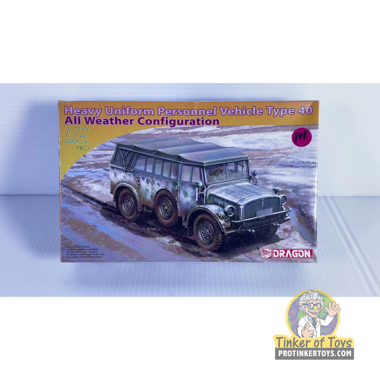 Heavy Uniform Personnel Vehicle Type 40 All Weather Configuration 1:72 | 7421 | Dragon