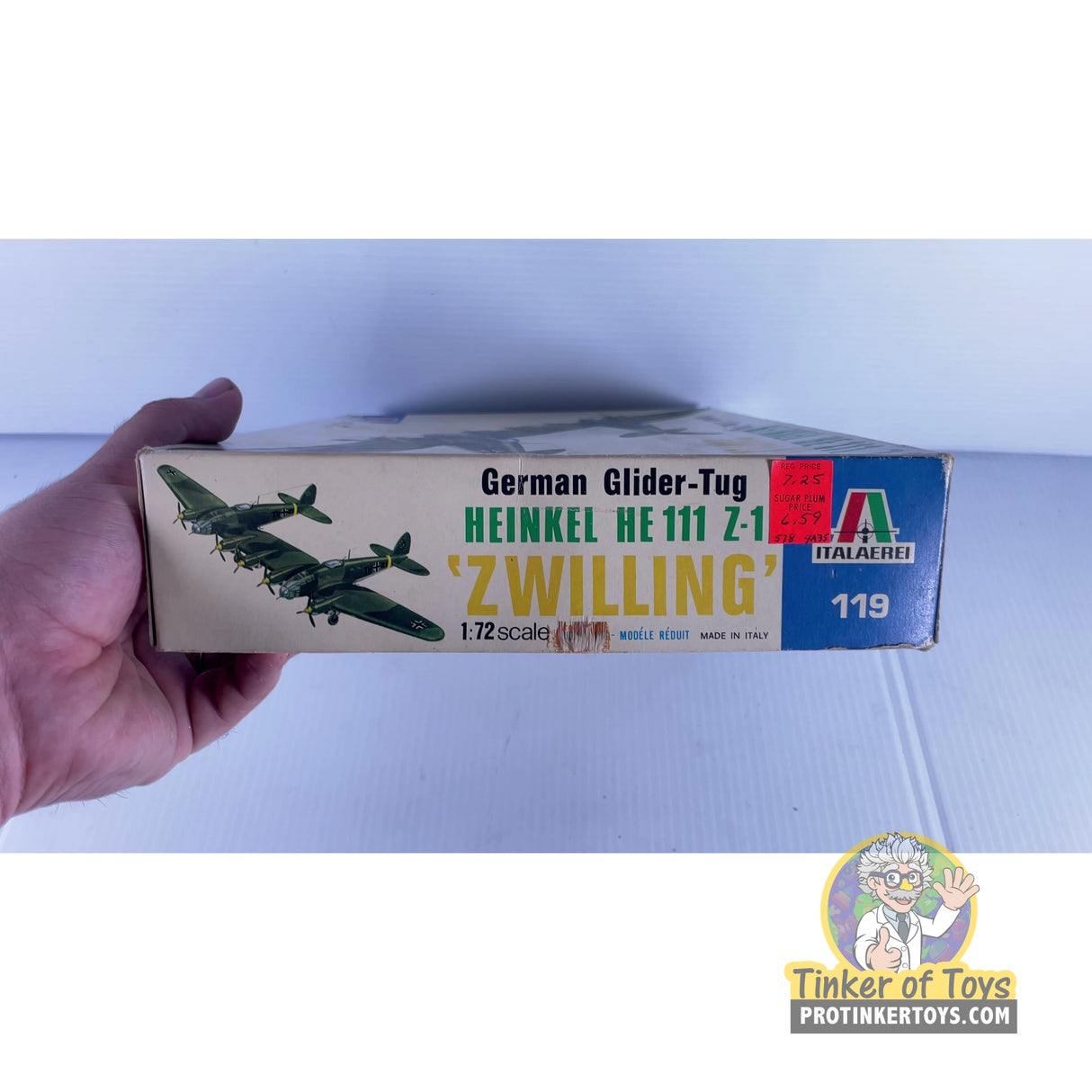 German Glider-Tug Heinkel He 111 Z-1 "Zwilling" 1:72 | 119 | Italeri