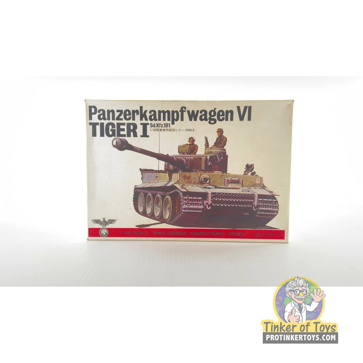 Panzerkampfwagen VI Tiger I Sd.Kfz.181 1:48 | PENDING-1692001-07071401-C151 | Bandai