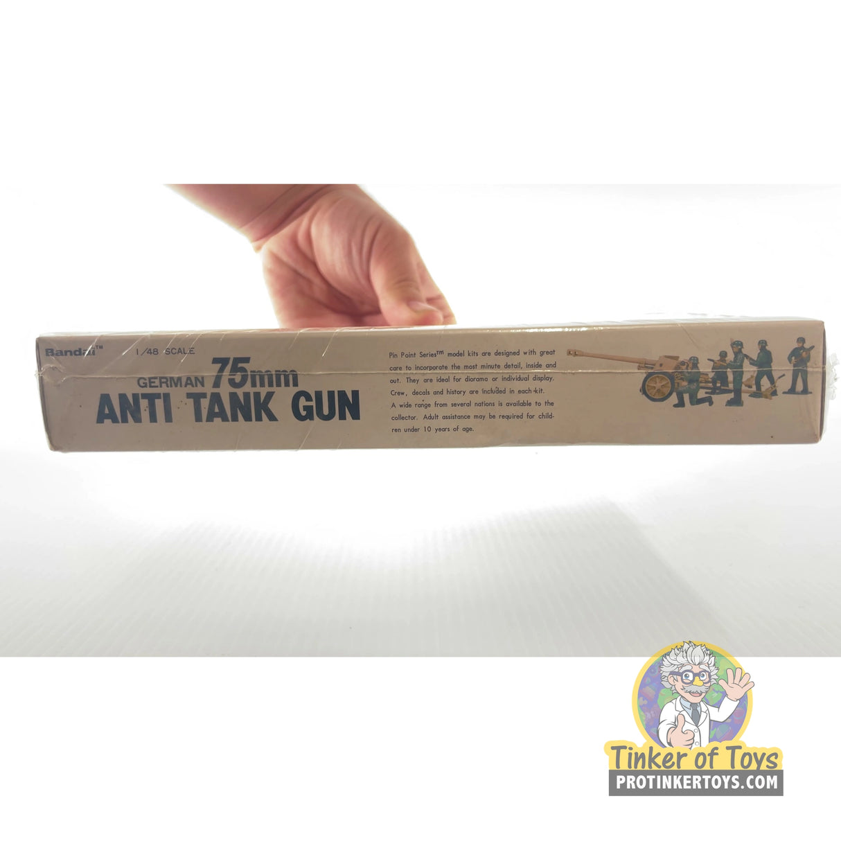 German 75mm Anti Tank Gun | 8253 | Bandai