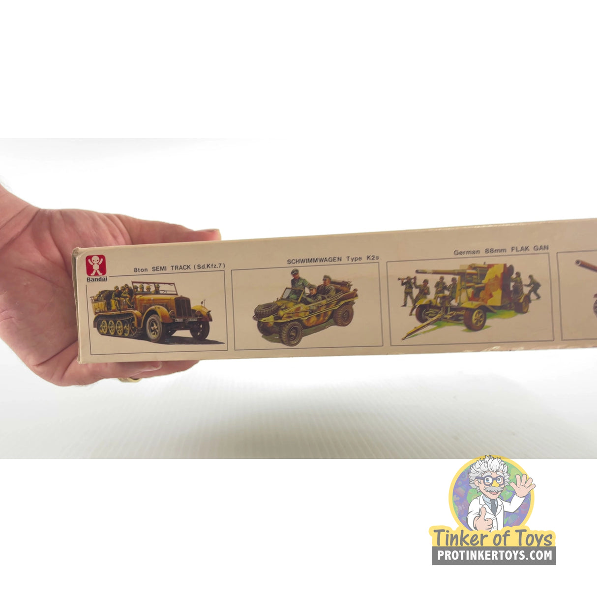 8 ton (Sd. Kfz. 7) Semi Track 1:48 | PENDING-1692001-07071412-C163 | Bandai
