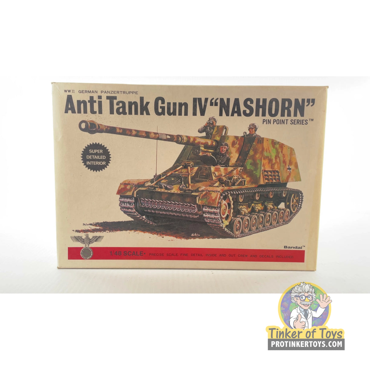Anti Tank Gun IV "NASHORN" 1:48 | PENDING-1692001-07071416-C168 | Bandai
