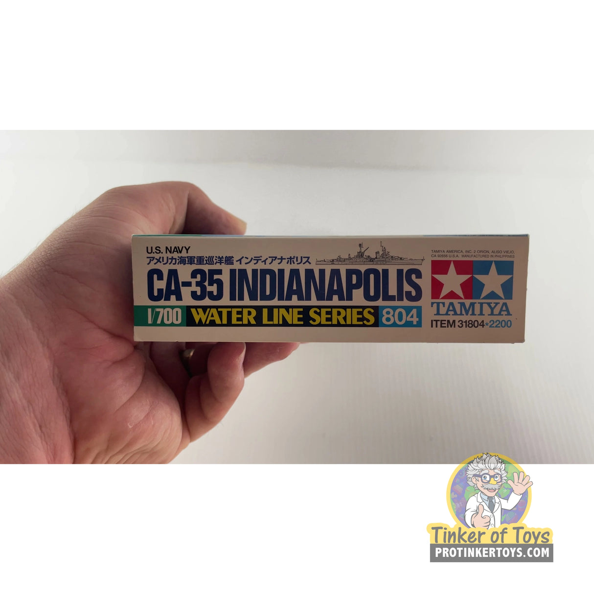 U.S. Navy CA-35 Indianapolis 1:700 | 804 | Tamiya