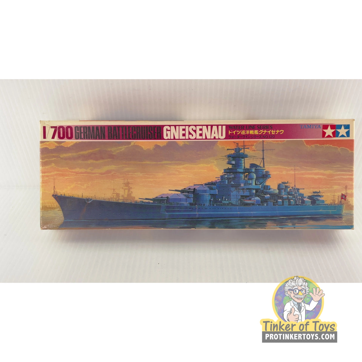 Gneisenau Battlecruiser 1:700 | WLB120 | Tamiya