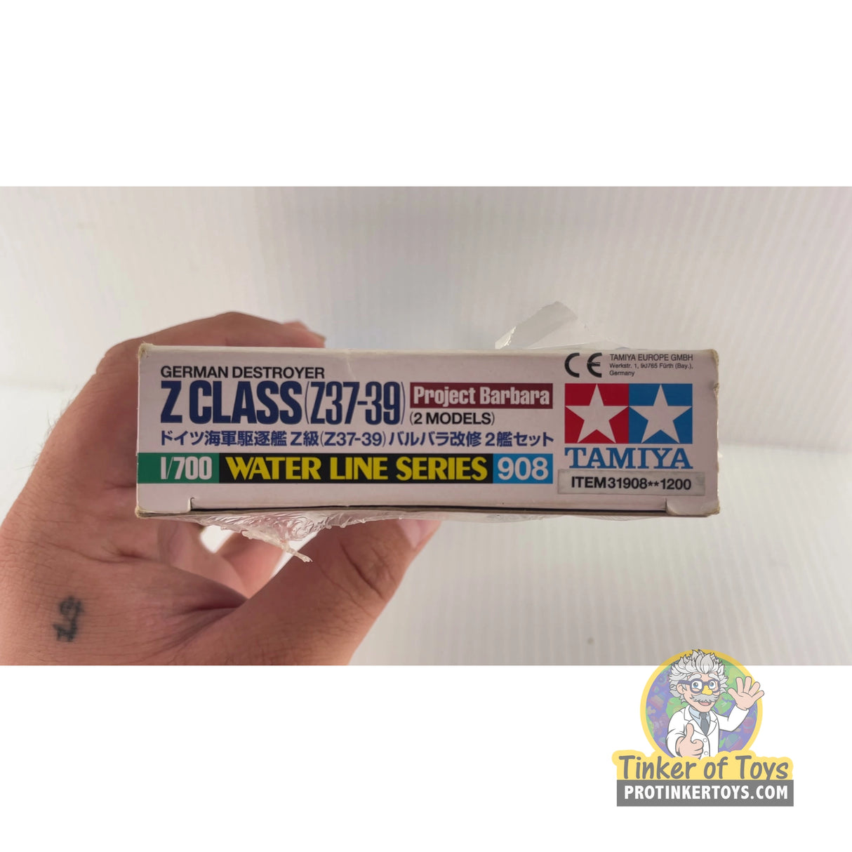 German Destroyer Z Class (Z37-39) Project Barbara (2 Models) 1:700 | 31908 | Tamiya