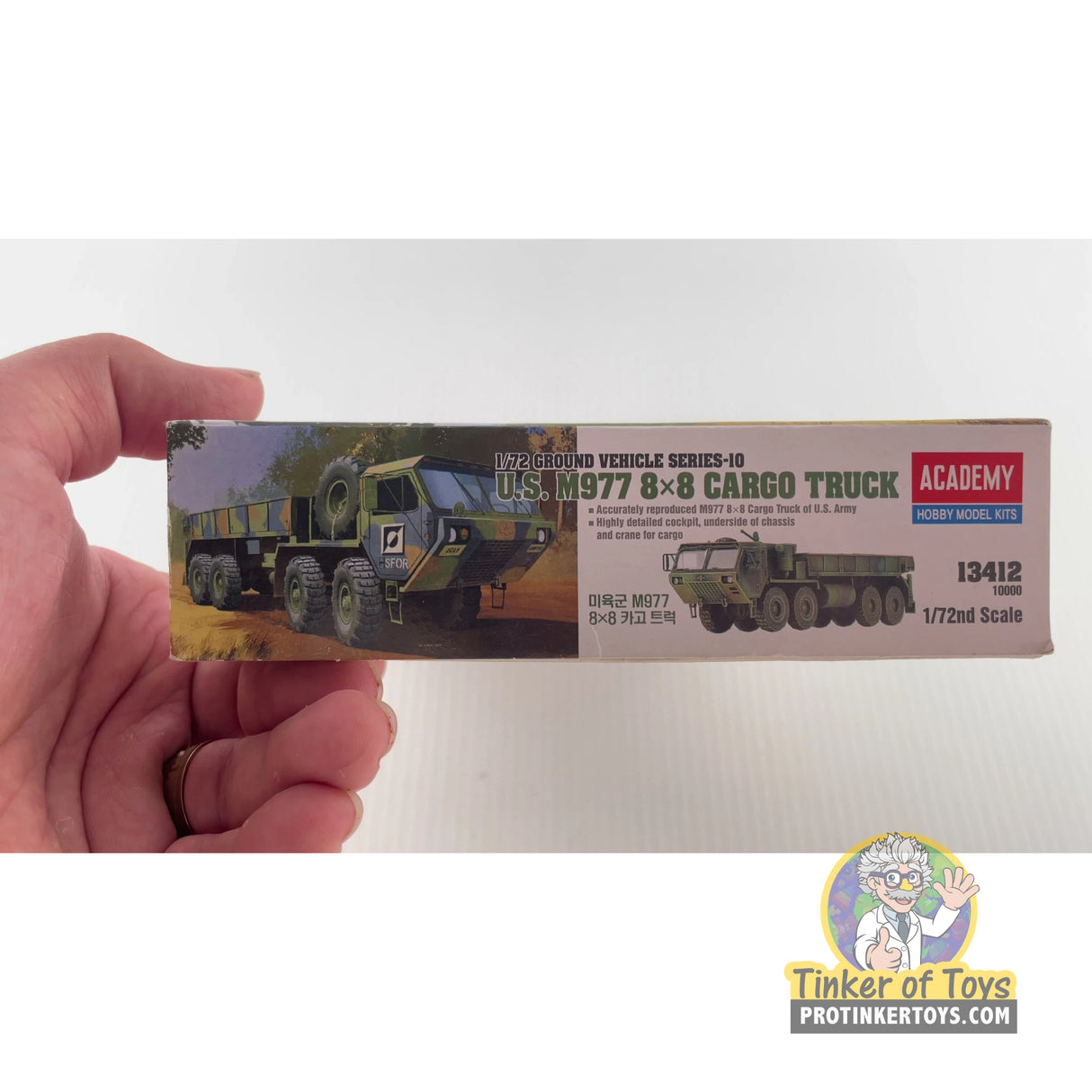 U.S. M977 8x8 Cargo Truck 1:72 | 13418 | Academy
