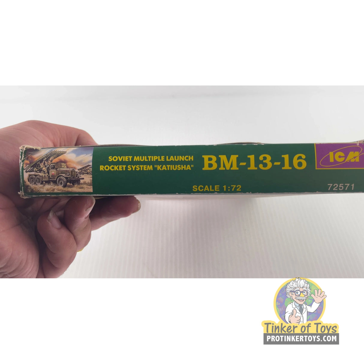 BM-13-16 Soviet Multiple Launch Rocket System "Katiusha" 1:72 | 72571 | ICM