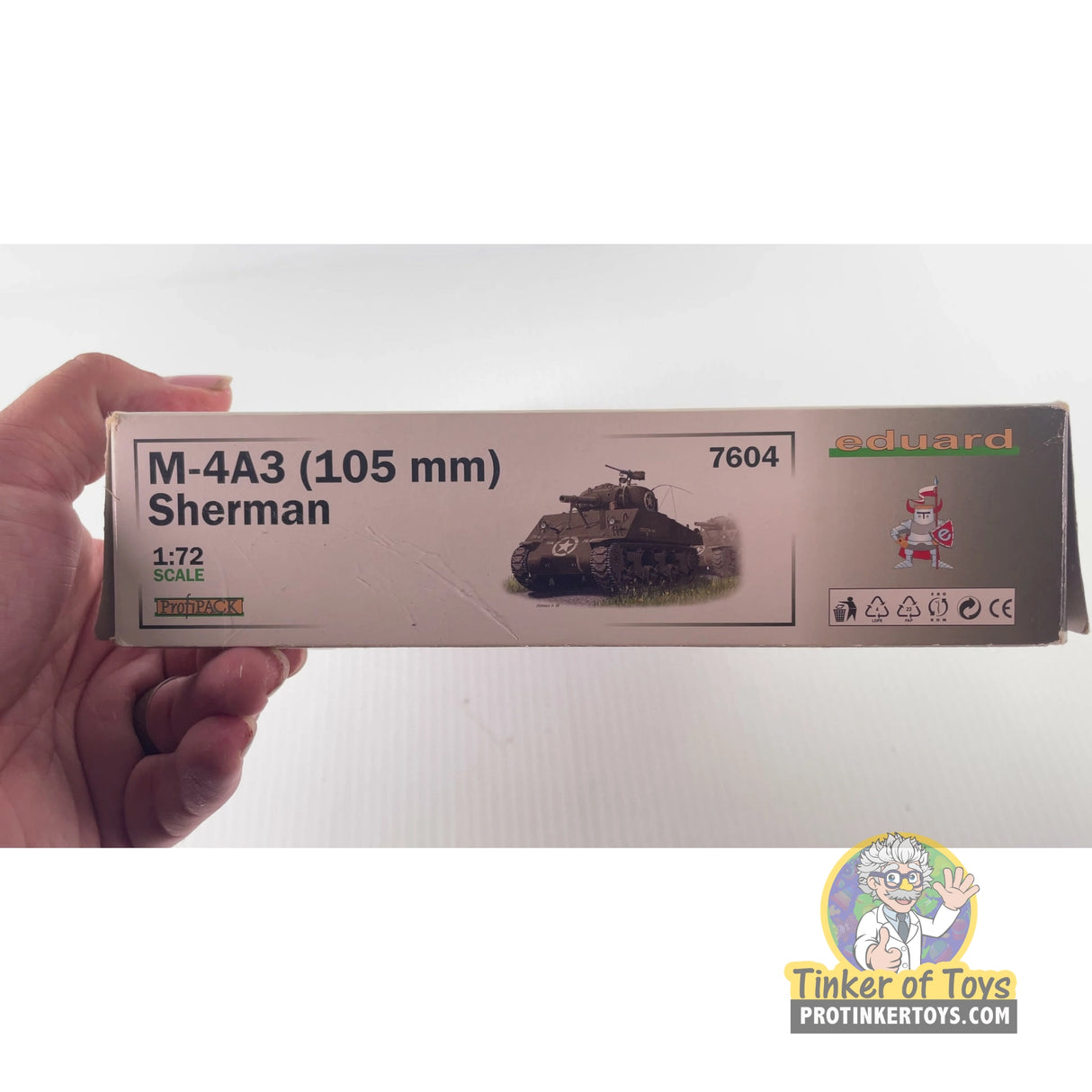 M-4A3 (105 mm) Sherman 1:72 | 7604 | Needs Brand Review