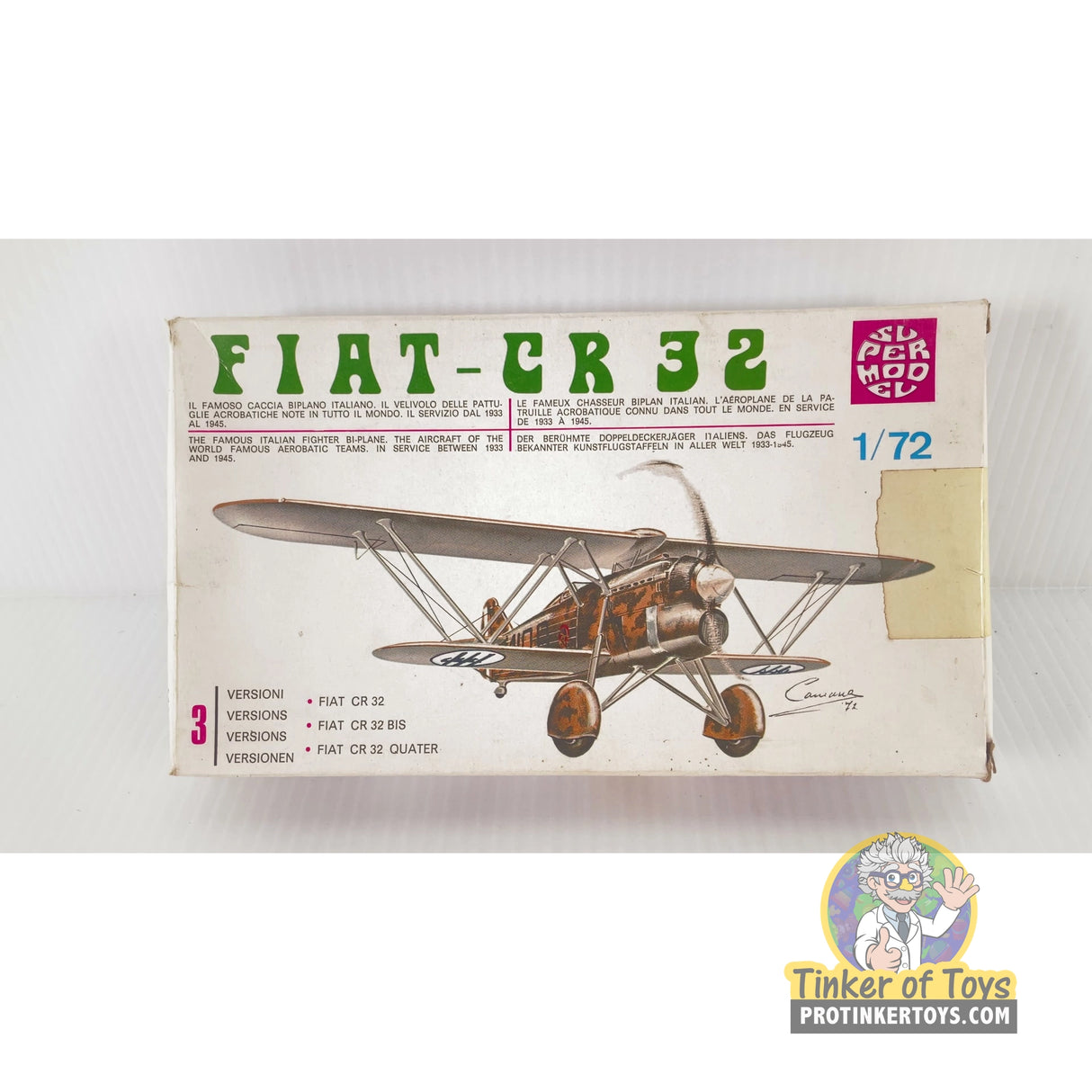 FIAT-CR 32 1:72 | PENDING-1692001-08111414-C270 | Needs Brand Review