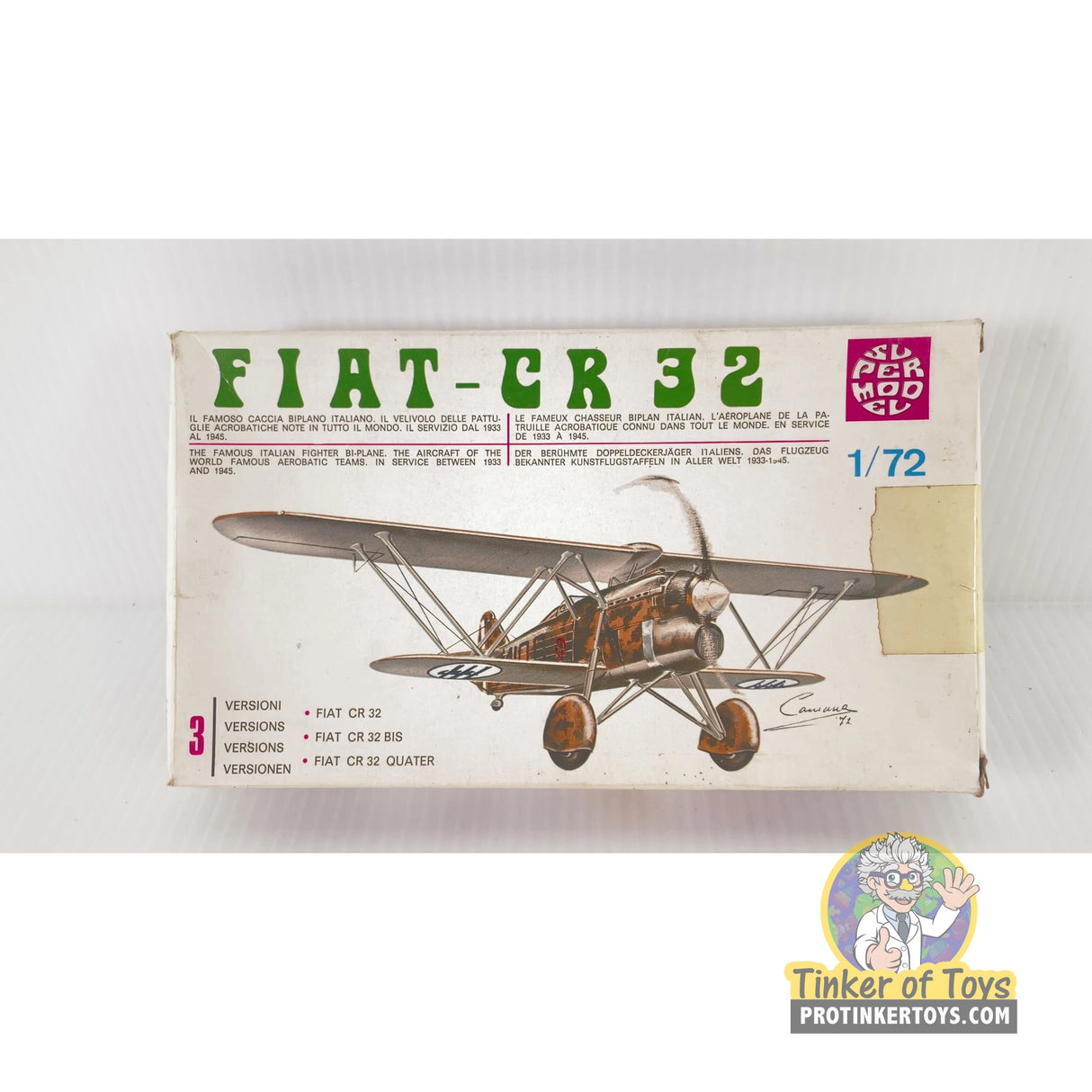 FIAT-CR 32 1:72 | PENDING-1692001-08111414-C270 | Needs Brand Review