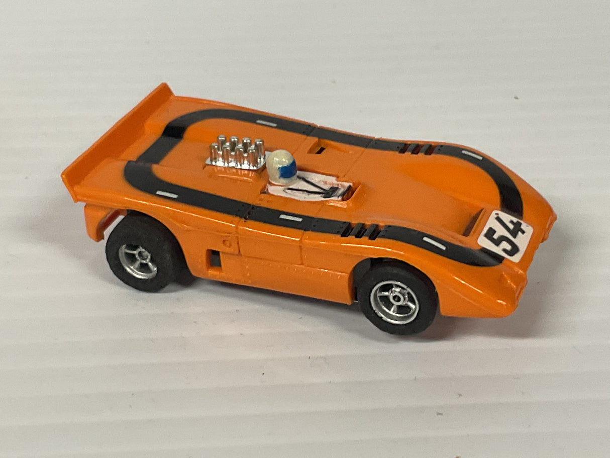 Aurora AFX magnatraction Auto World McLaren XLR Orange/Black #54 | 1752 | Aurora - AFX