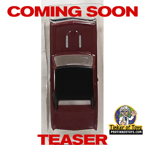 1967 Chevelle SS Vinyl Top Maroon Black | MM04050 | Model Motoring