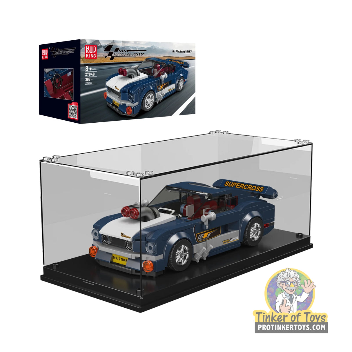 1967 Mustang Car Building Set (376 Pcs) | MDK27048 | Mould King