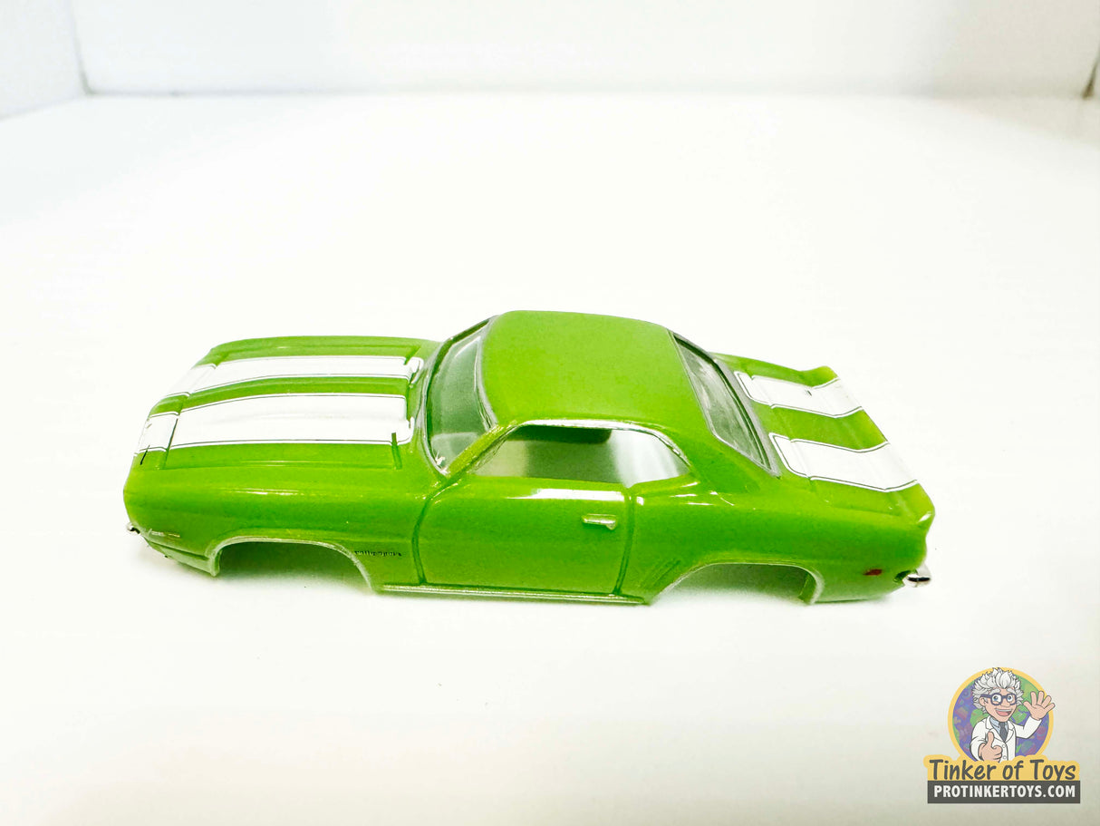 1969 Camaro Z/28 Light Green White Stripes | MM08041 | Model Motoring