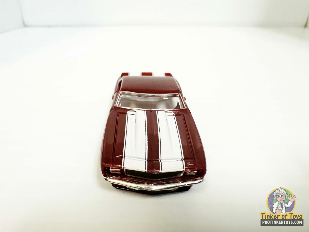 1969 Camaro Z/28 Maroon White Stripes | MM08051 | Model Motoring