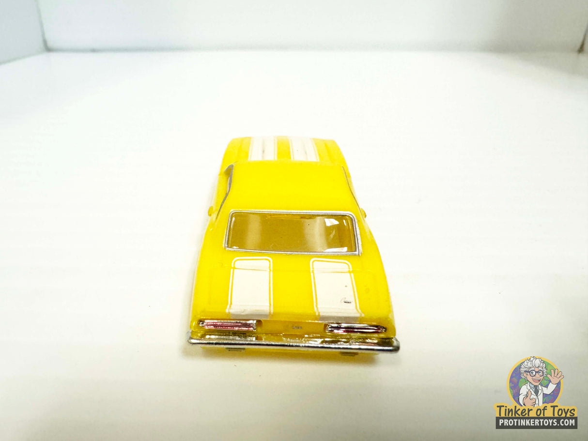 1969 Camaro Z/28 Yellow White Stripes | MM08091 | Model Motoring