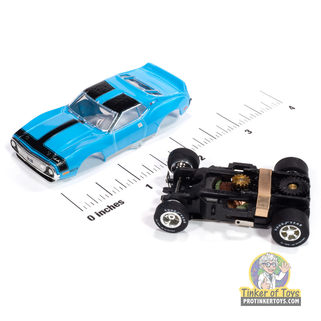 1971 AMC Javelin (Blue & Black) B | SC410 | Auto World