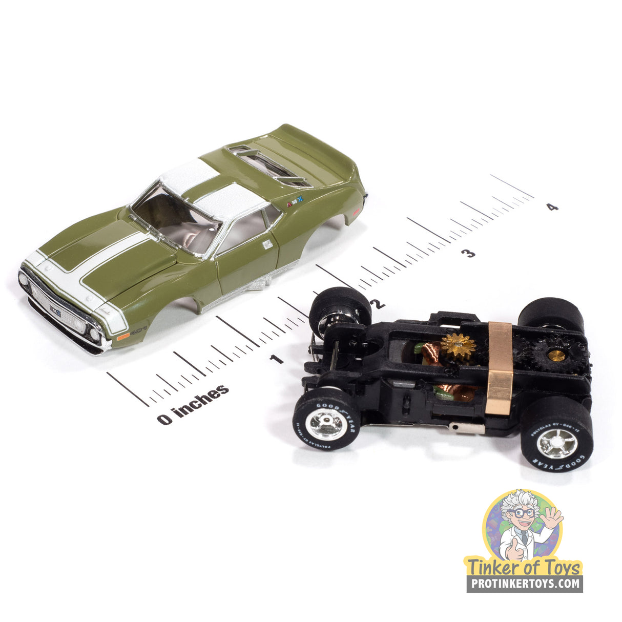 1971 AMC Javelin (Green & White) A | SC410 | Auto World