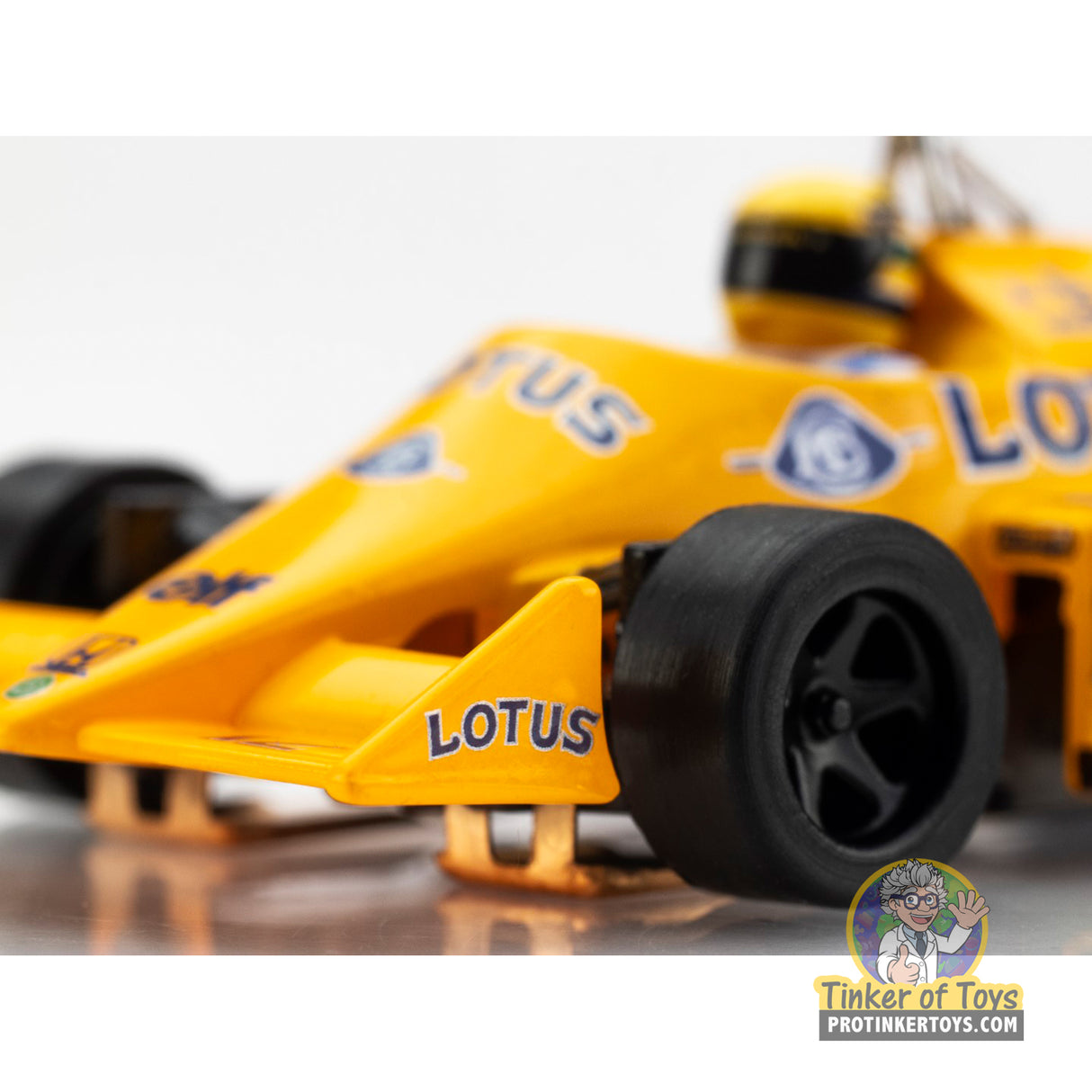 1987 Lotus 99T Yellow/Blue | 22114 | AFX/Racemasters