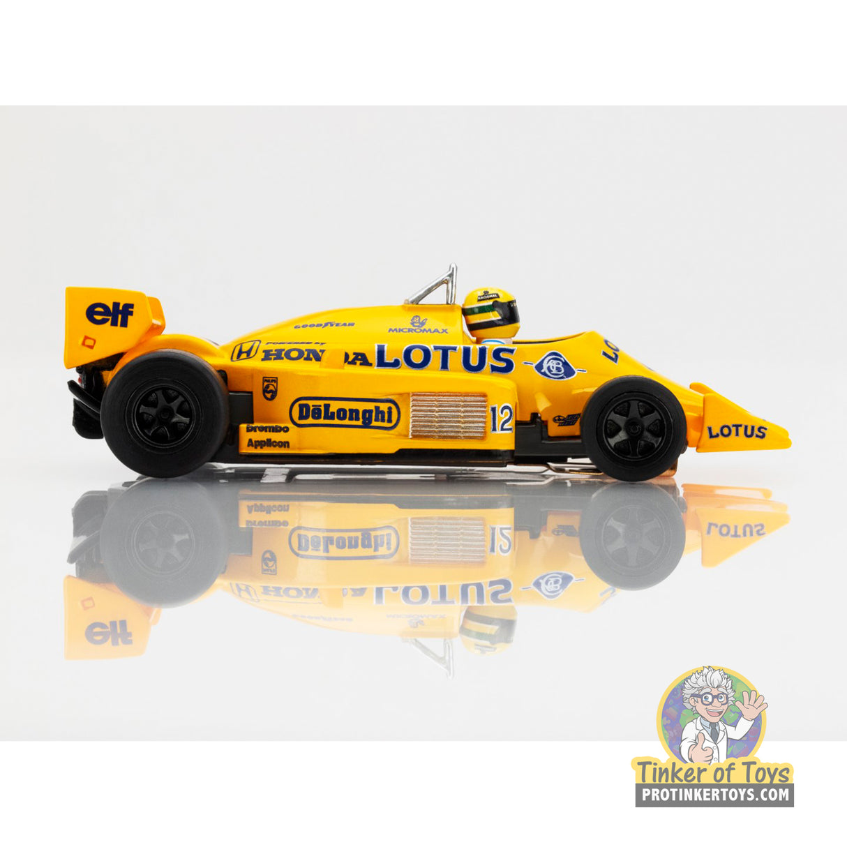 1987 Lotus 99T Yellow/Blue | 22114 | AFX/Racemasters