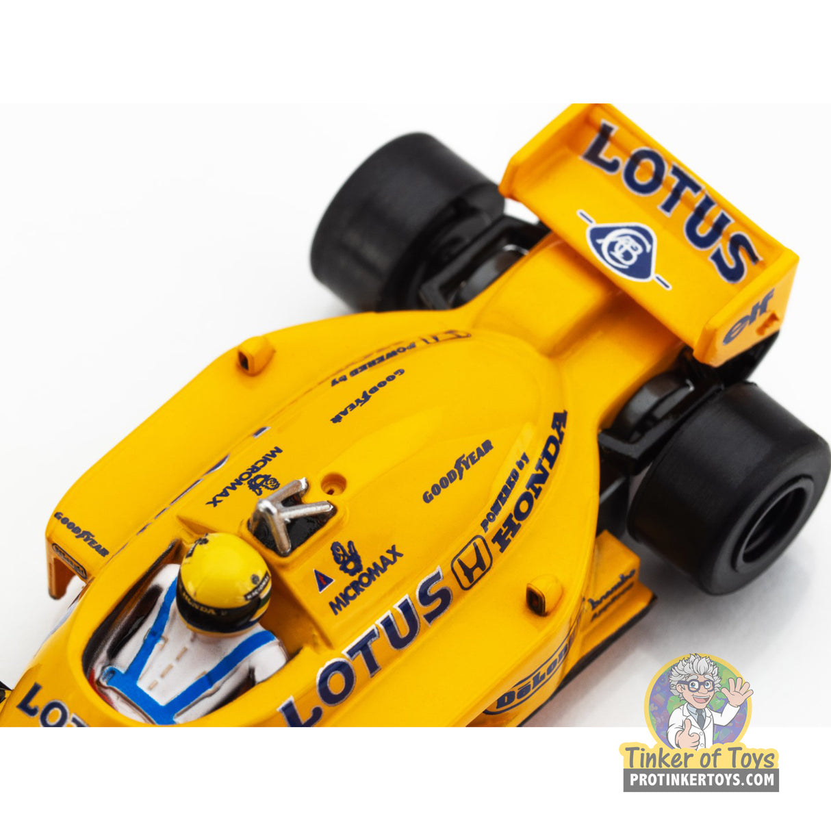 1987 Lotus 99T Yellow/Blue | 22114 | AFX/Racemasters