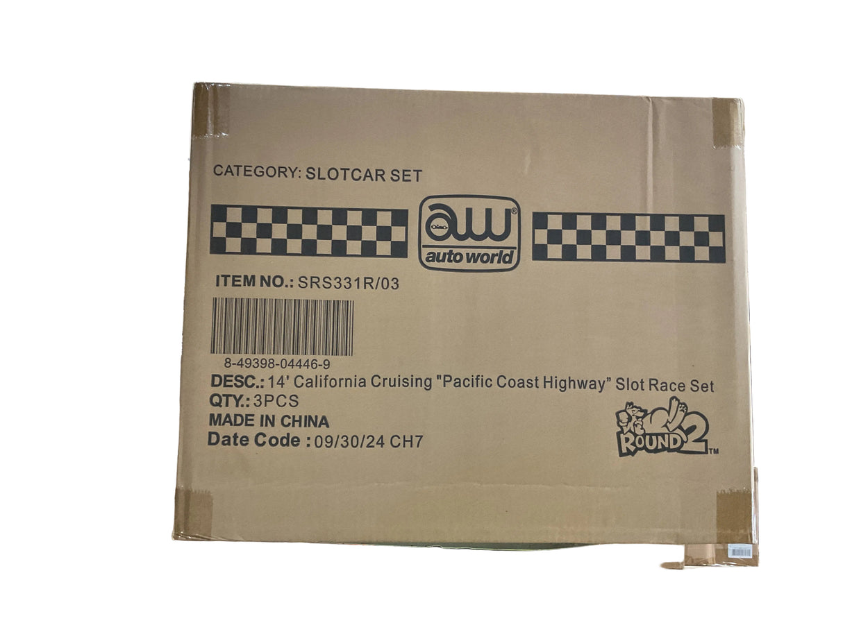One case 14' California Cruising "The Pacific Coast Highway" HO Scale (3) | SRS331 case | Auto World