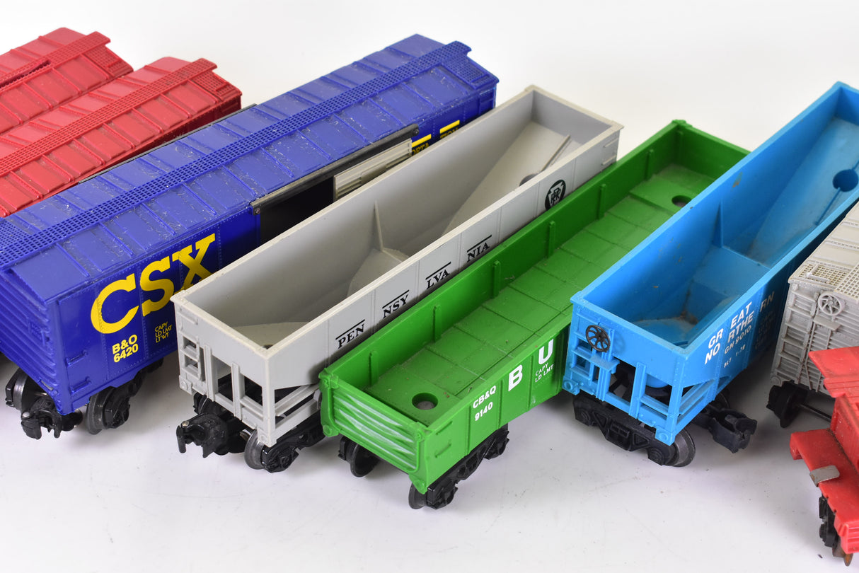 Mega Lot of Rolling Stock 9 Cars O Gauge Lot B | Mega Lot | Lionel