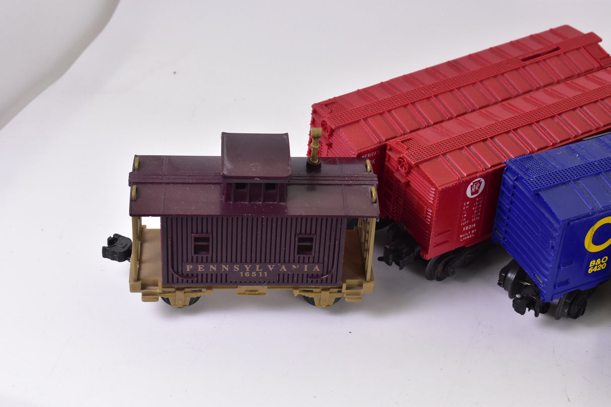 Mega Lot of Rolling Stock 9 Cars O Gauge Lot B | Mega Lot | Lionel