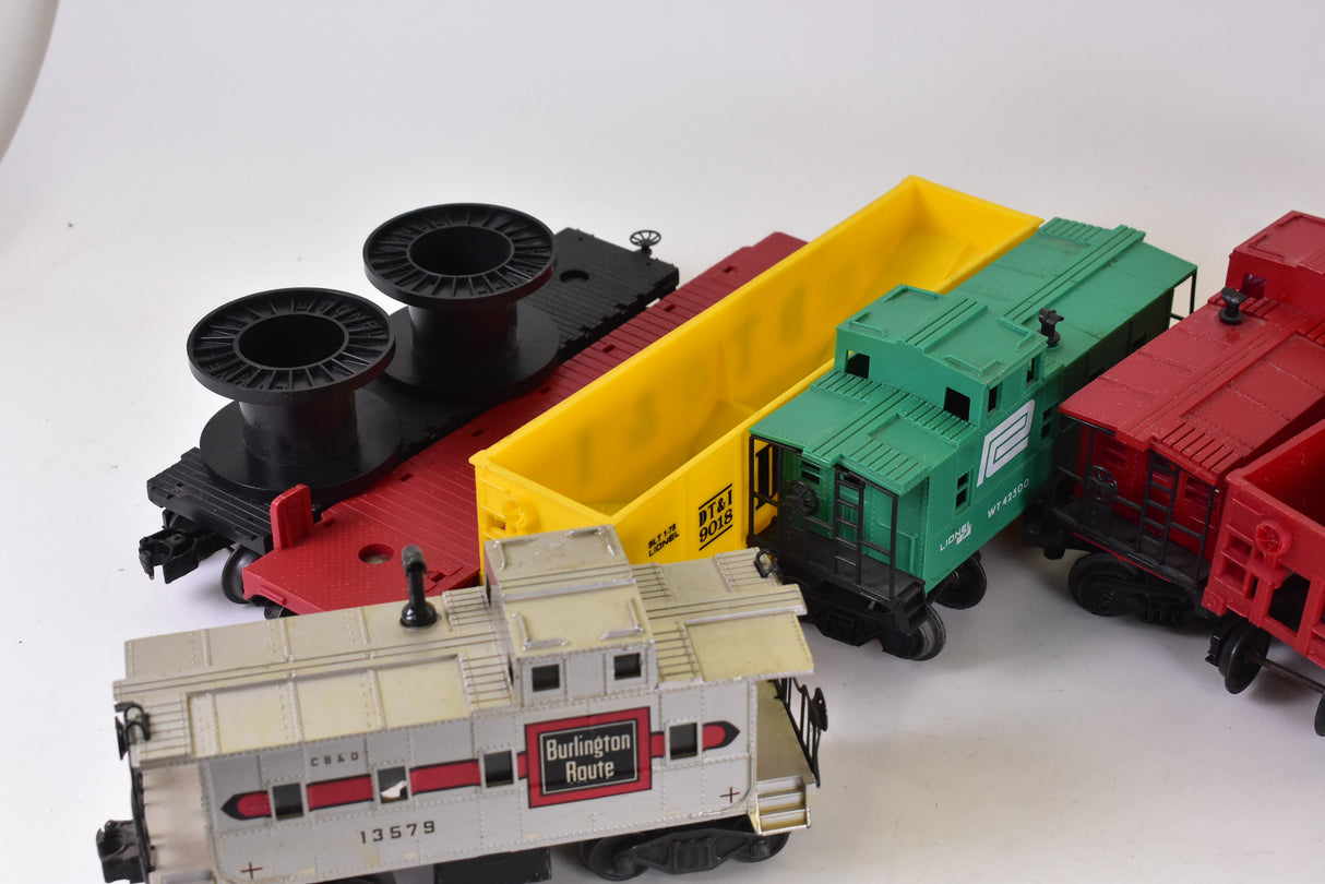 Mega Lot of Rolling Stock 9 Cars O Gauge Lot C | Mega Lot | Lionel