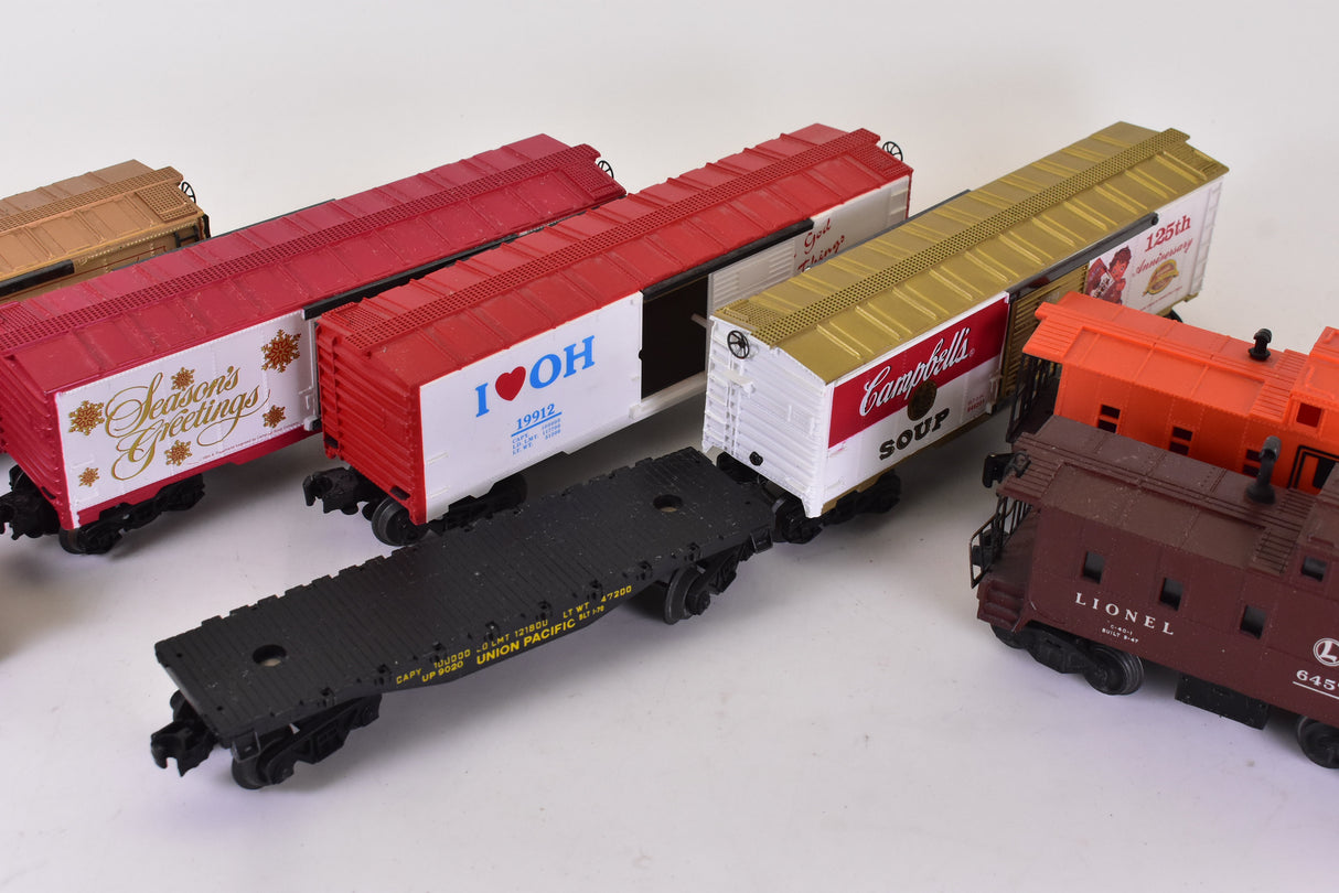 Mega Lot of Rolling Stock 9 Cars O Gauge Lot D | Mega Lot | Lionel