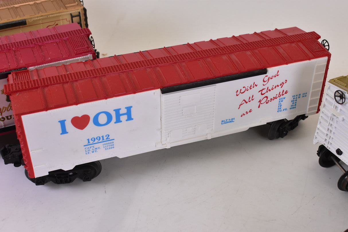 Mega Lot of Rolling Stock 9 Cars O Gauge Lot D | Mega Lot | Lionel