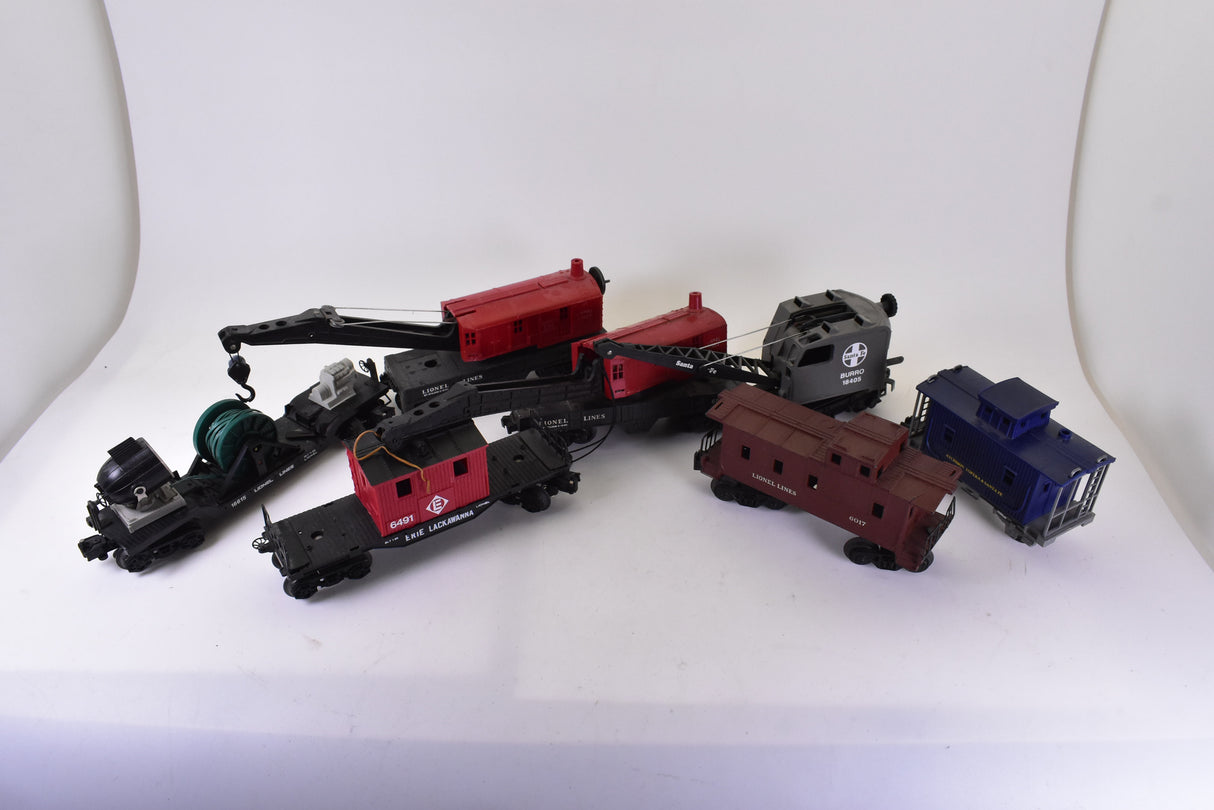 Mega Lot of Rolling Stock 9 Cars O Gauge Lot E | Mega Lot | Lionel