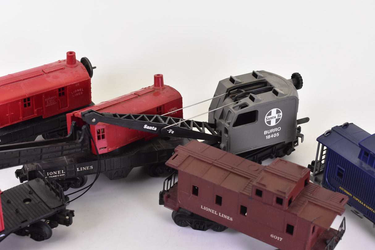 Mega Lot of Rolling Stock 9 Cars O Gauge Lot E | Mega Lot | Lionel