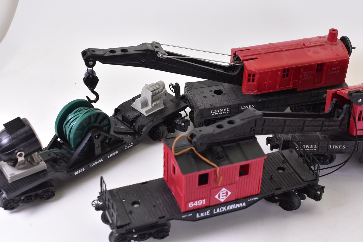 Mega Lot of Rolling Stock 9 Cars O Gauge Lot E | Mega Lot | Lionel