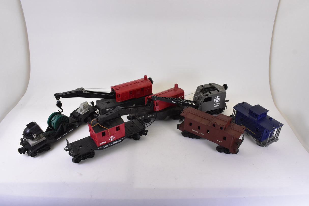 Mega Lot of Rolling Stock 9 Cars O Gauge Lot E | Mega Lot | Lionel