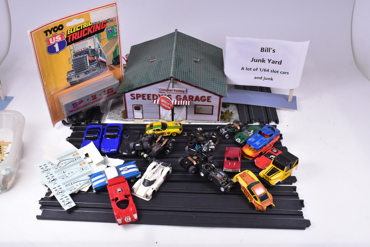 Bill's Junk Yard of HO Cars and Parts | Lot A | Tyco / Aurora