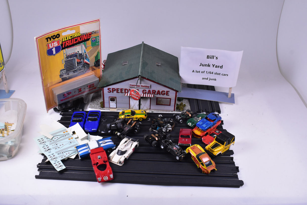 Bill's Junk Yard of HO Cars and Parts | Lot A | Tyco / Aurora