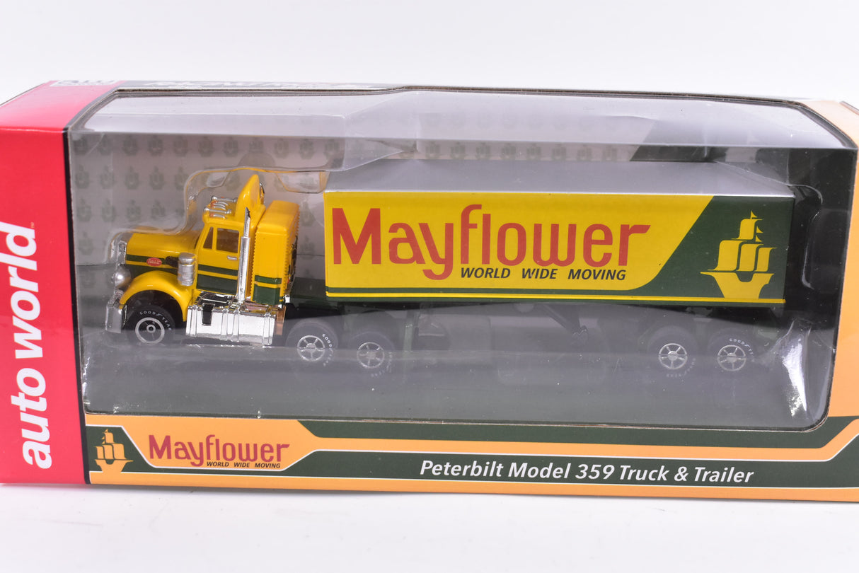 Mayflower Semi Peterbilt 359 Trailer | CP7984 | Auto World