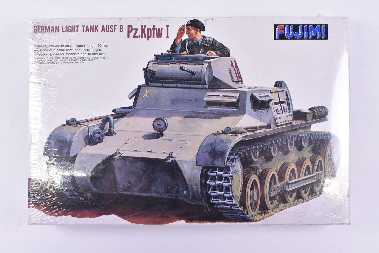 Second Chance German Light Tanks AUSF B 1/76 Scale | 76063 | Fujimi Model Kit