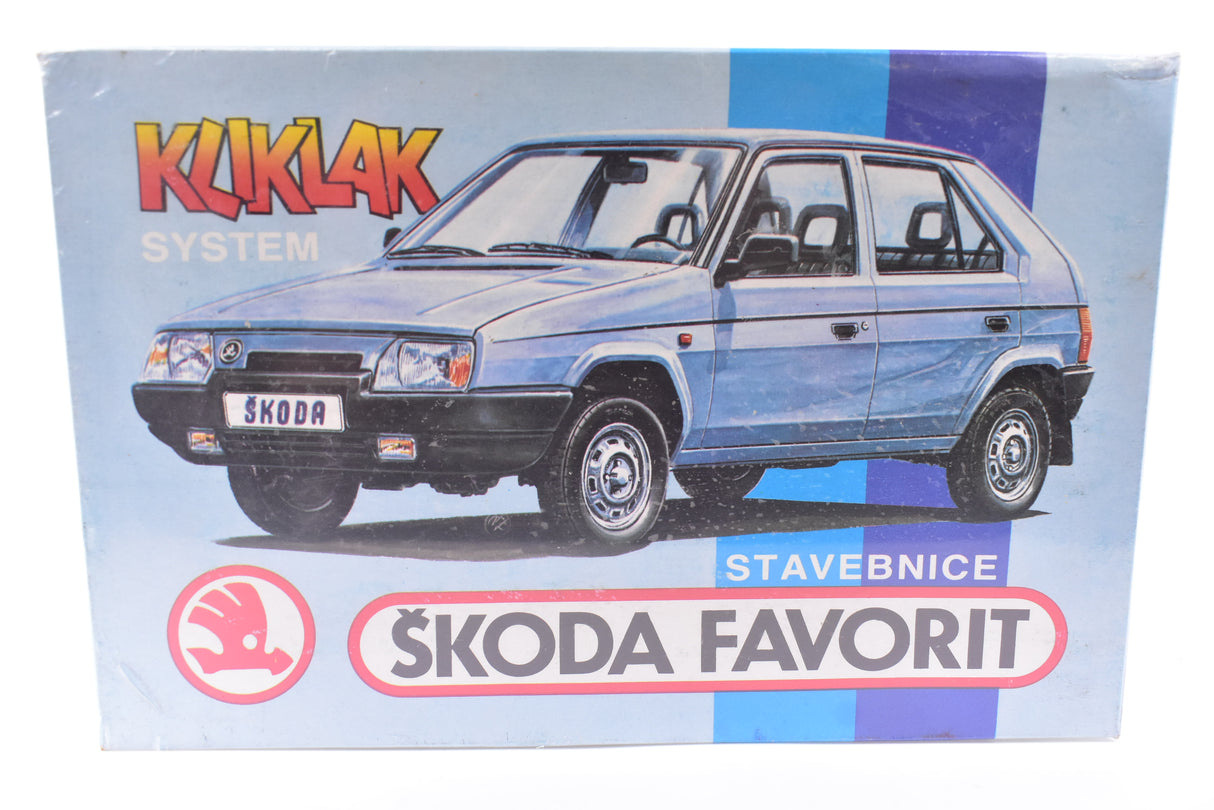 Second Chance Kliklak System Skoda Favorit 1:24| 3596 | Heller Model Kits