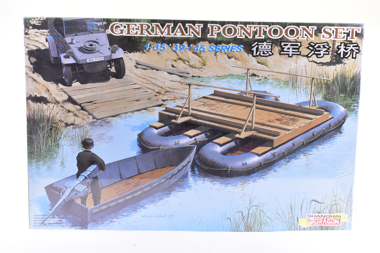 Second Chance German Pontoon Set 1:35 Scale | 6135 | DML Model Co.