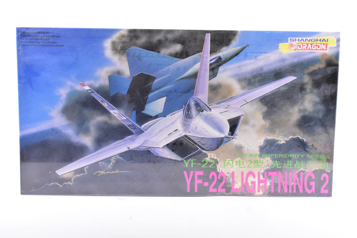 Second Chance YF-22 Lightning 2 1:72 Scale | 2508 |DML Model Co.