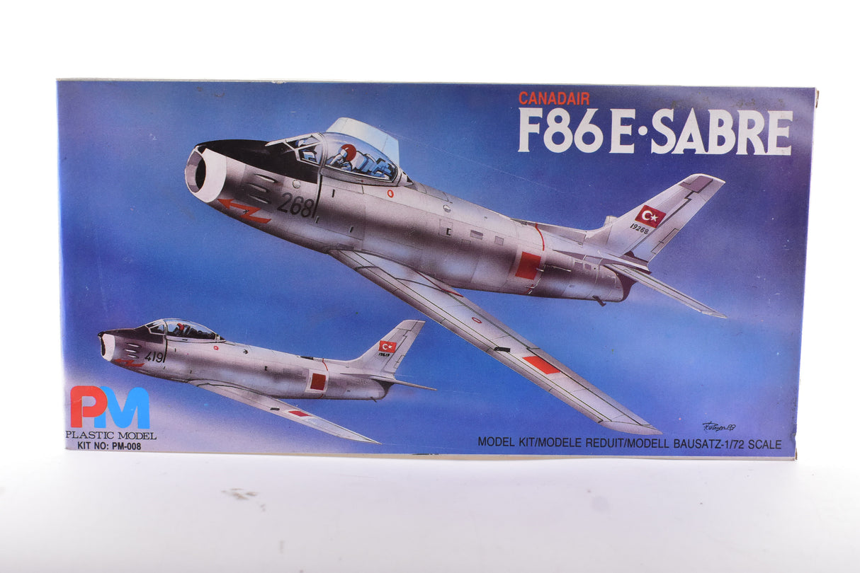 Second Chance CANADAIR F86E SABRE 1:72 Scale | 008 | PM Plastic Model