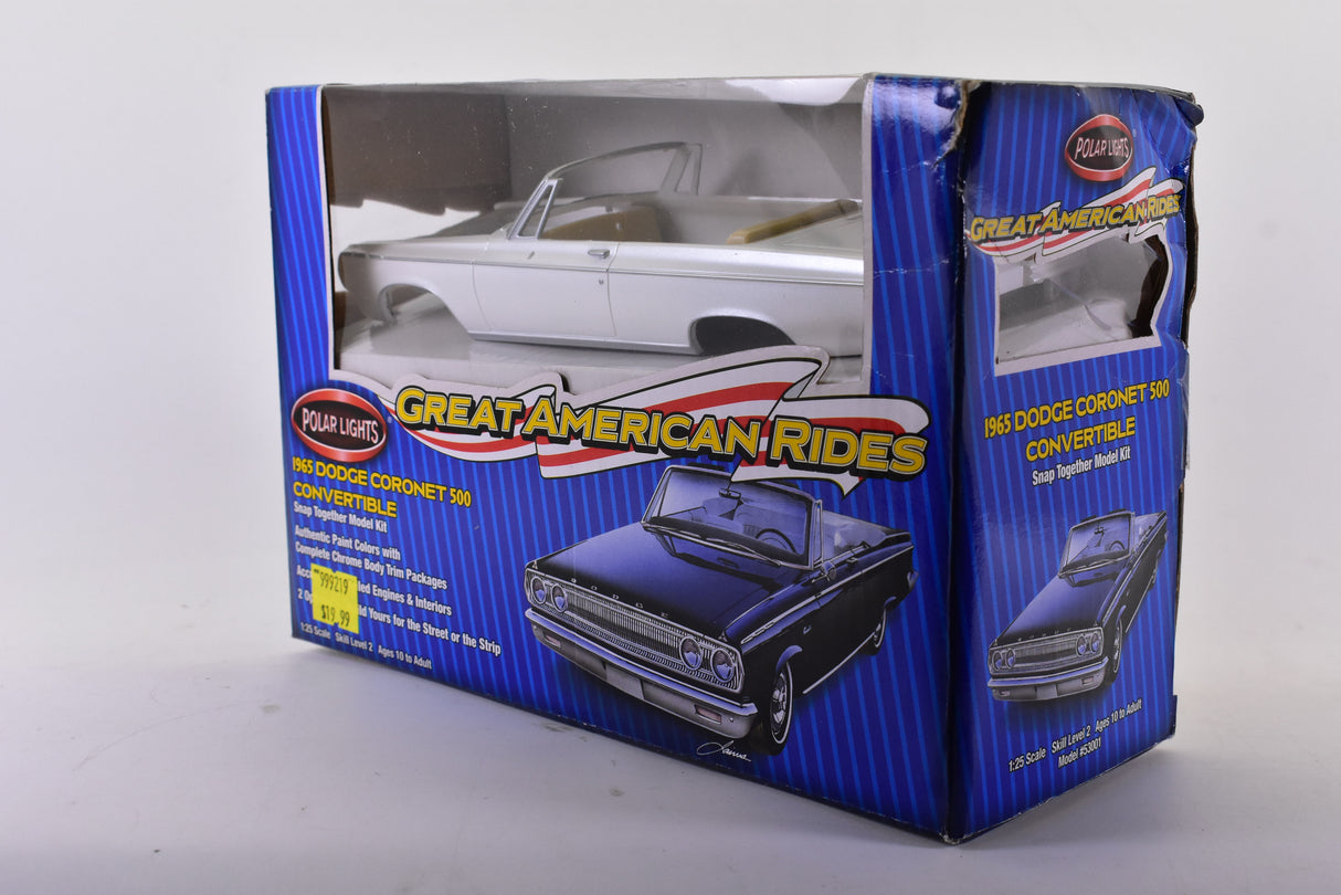 Second Chance 1965 Dodge Coronect 500 Convertible 1/25 Scale | 53001 | Polar Lights