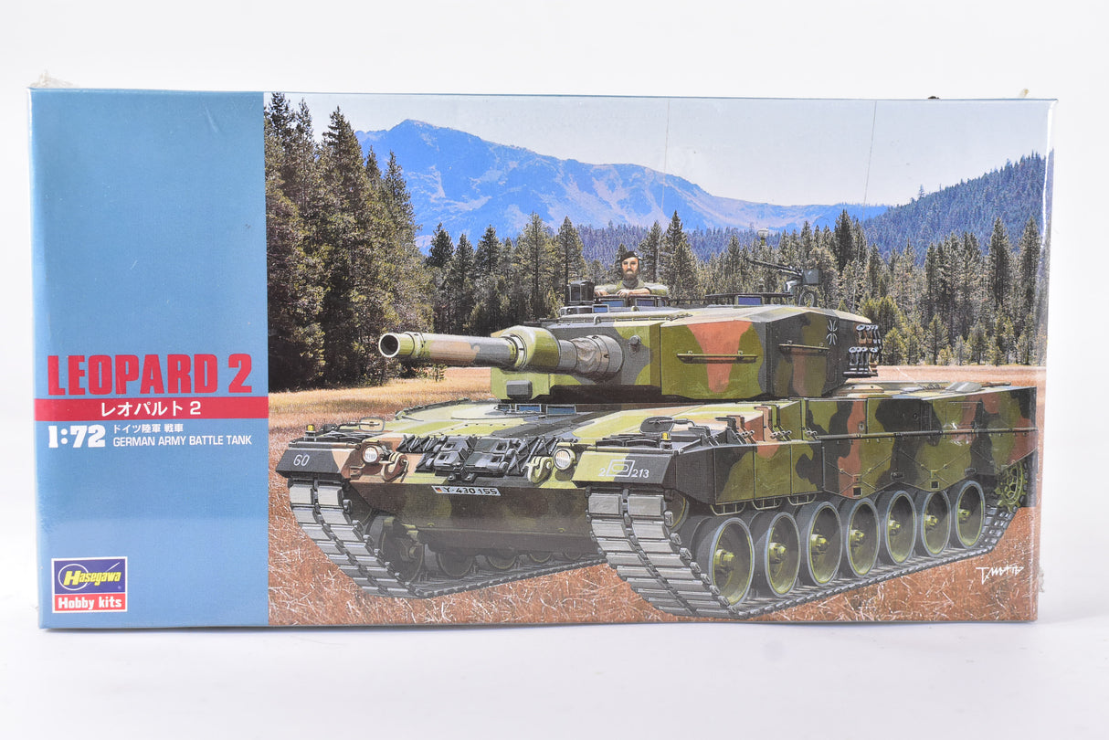 Second Chance LEOPARD 2MT 34 1:72 Scale | 31134 | Hasegawa Model. Co