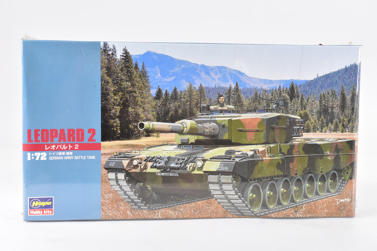 Second Chance LEOPARD 2MT 34 1:72 Scale | 31134 | Hasegawa Model. Co